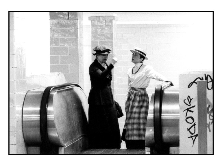 Rosa & Clara am Alex 4 © York Wegerhoff