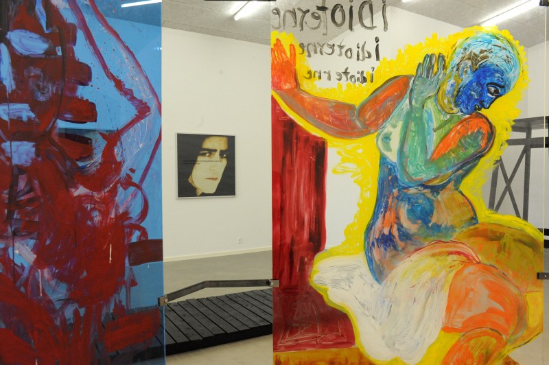 Leporello, 2013 & Ind i det hvide, 1997. Foto, glas, folio