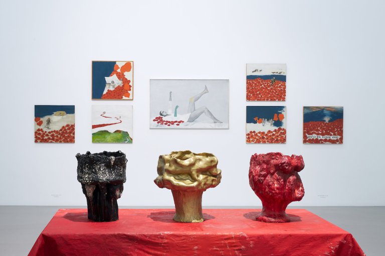 MdbK, Ursula Reuter Christiansen.Ausstellung: "Der rote Fluss"